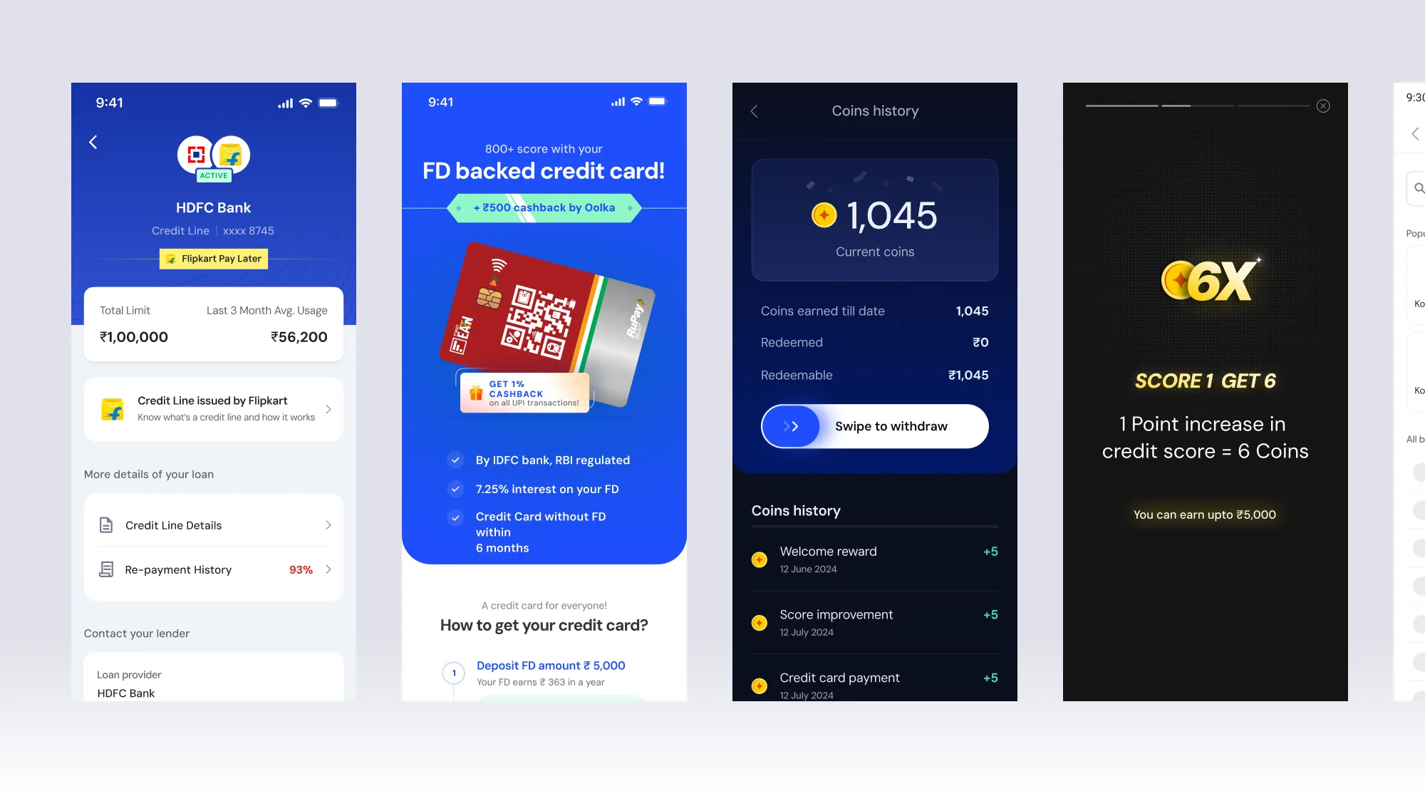 Oolka user interface exploration