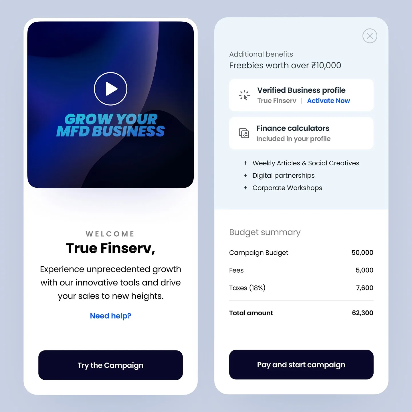 UI exploration study 5